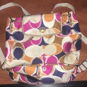 Lightly Used Coach Back Pack